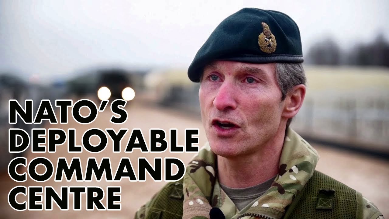 NATO's deployable command centre