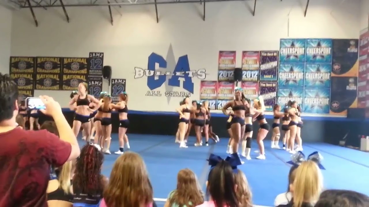 California Allstars Aces Worlds Routine 2013