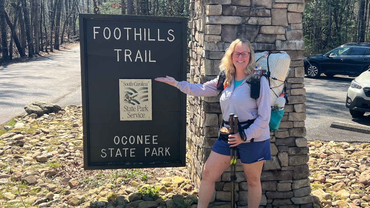 Solo Backpacking the Foothills Trail | Camp Setup & Dinner