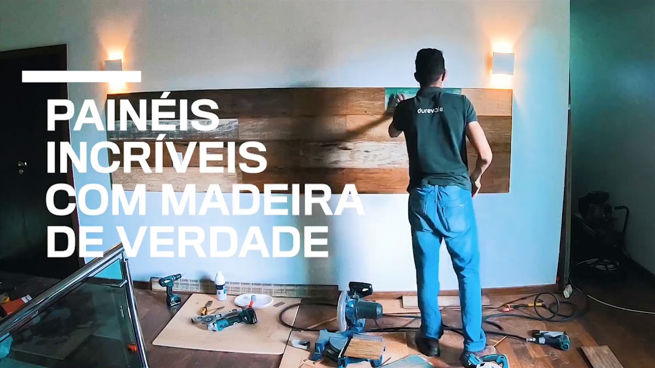 Durevole - Pain&eacute;is incr&iacute;veis com madeira de demoli&ccedil;&atilde;o 100% reciclada
