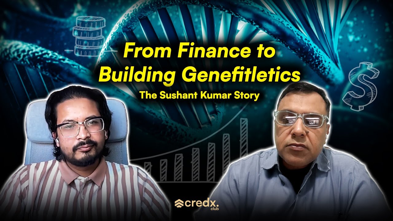 From Finance to Building Genefitletics: The Sushant Kumar Story | BO#001 Darshil Khunt