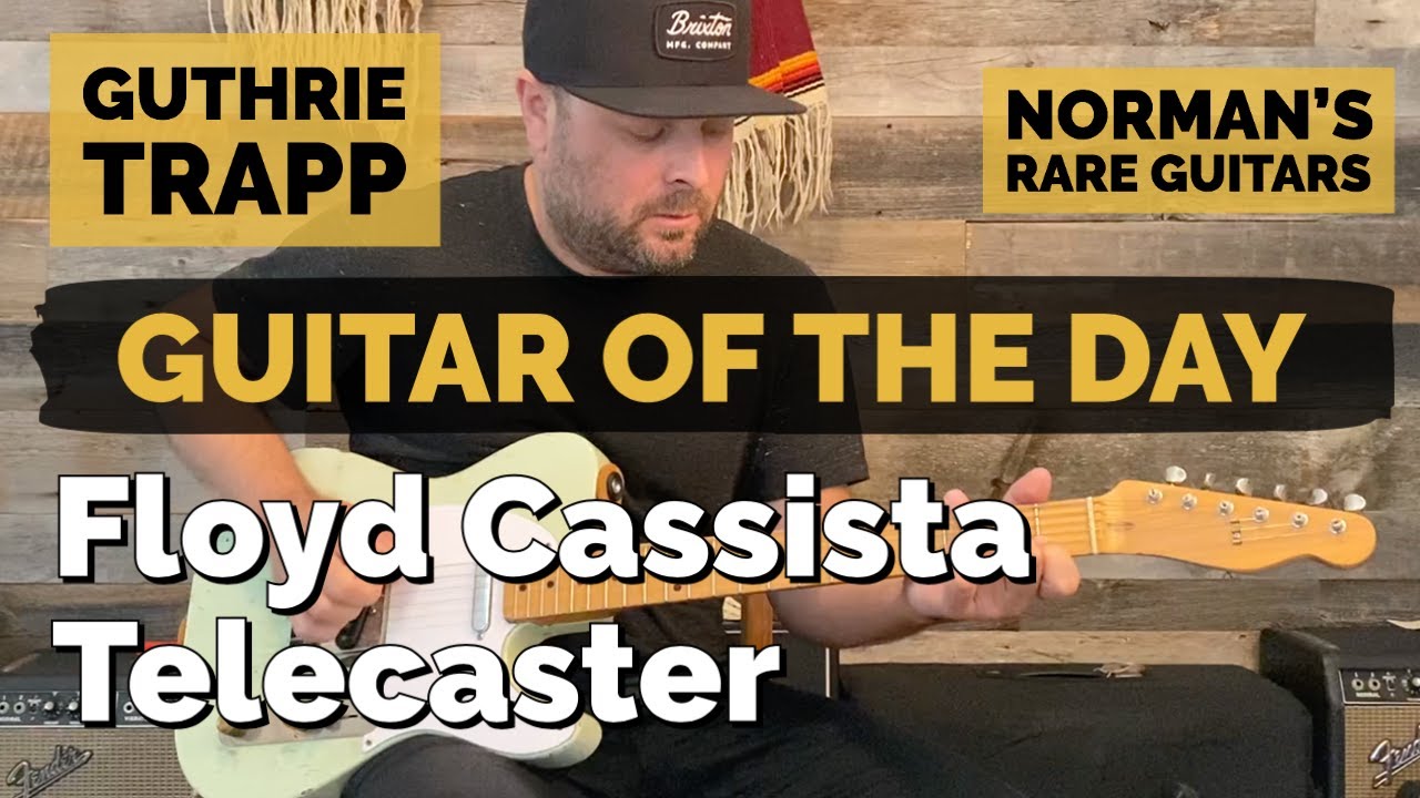 Guitar of the Day: Guthrie Trapp's Floyd Cassista Telecaster | Norman's Rare Guitars