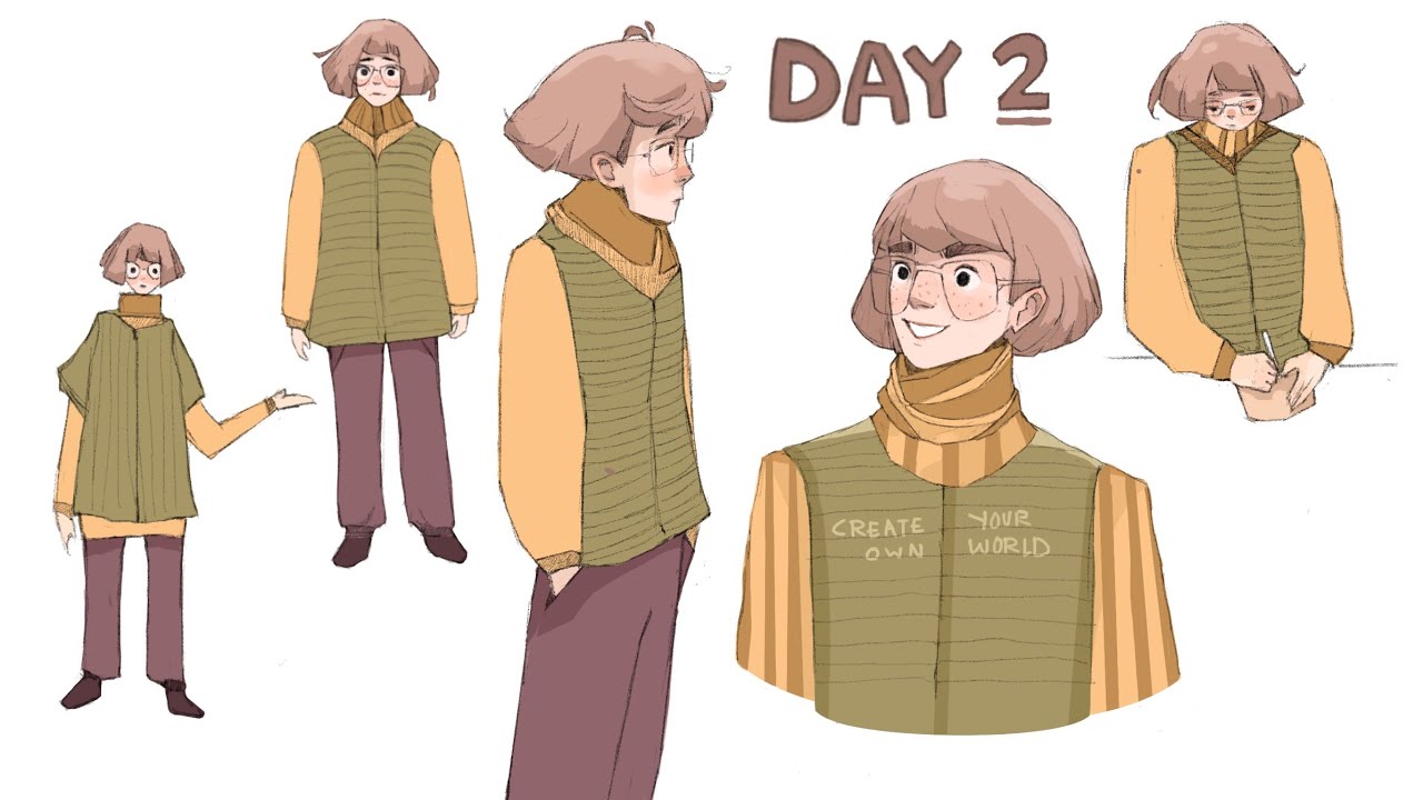 designing characters for 30 days until I get hired. (day 2)