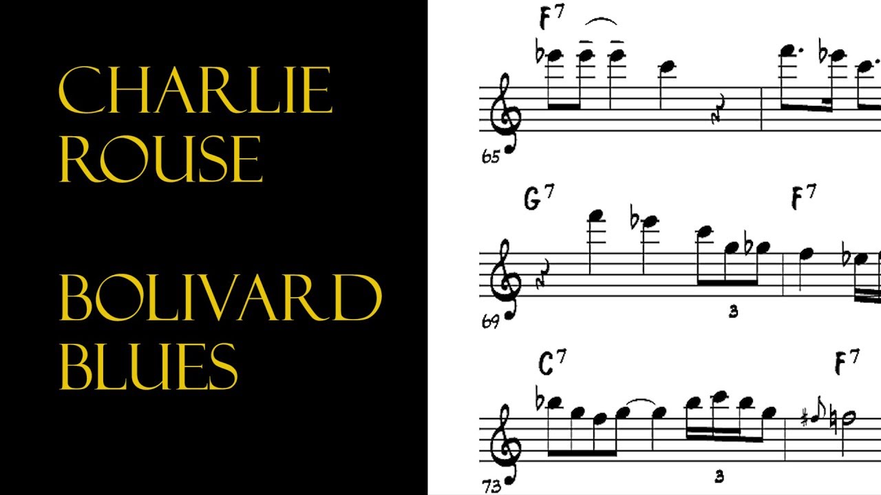 Charlie Rouse Tenor Saxophone Solo on Bolivar Blues