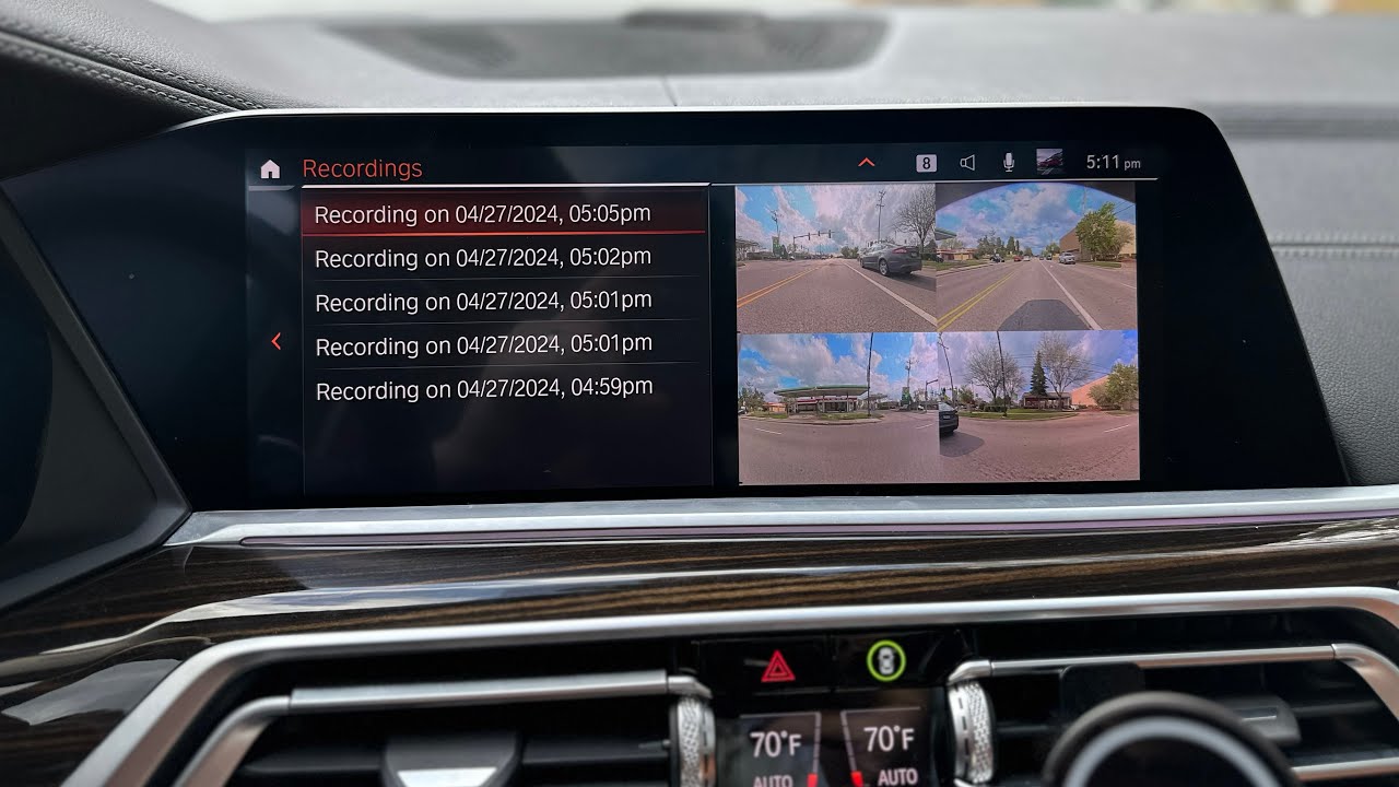 Your BMW Has Built-in Dash Cameras!