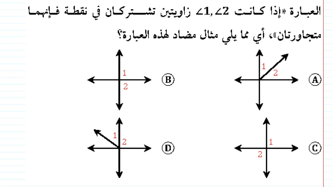 تحصيلي رياضيات 1 التبرير الاستقرائي والتخمين المنطق