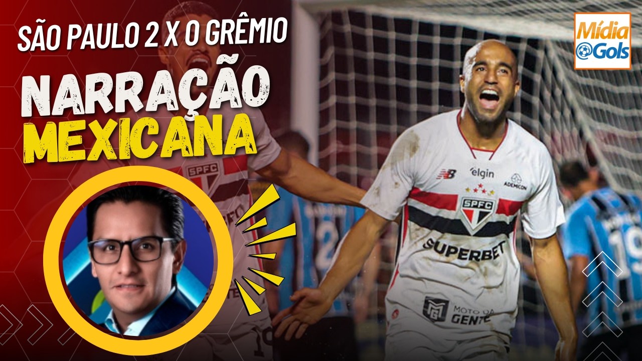 Direto do MÉXICO - Narrador FICOU ASSIM na vitória do São Paulo sobre o Grêmio