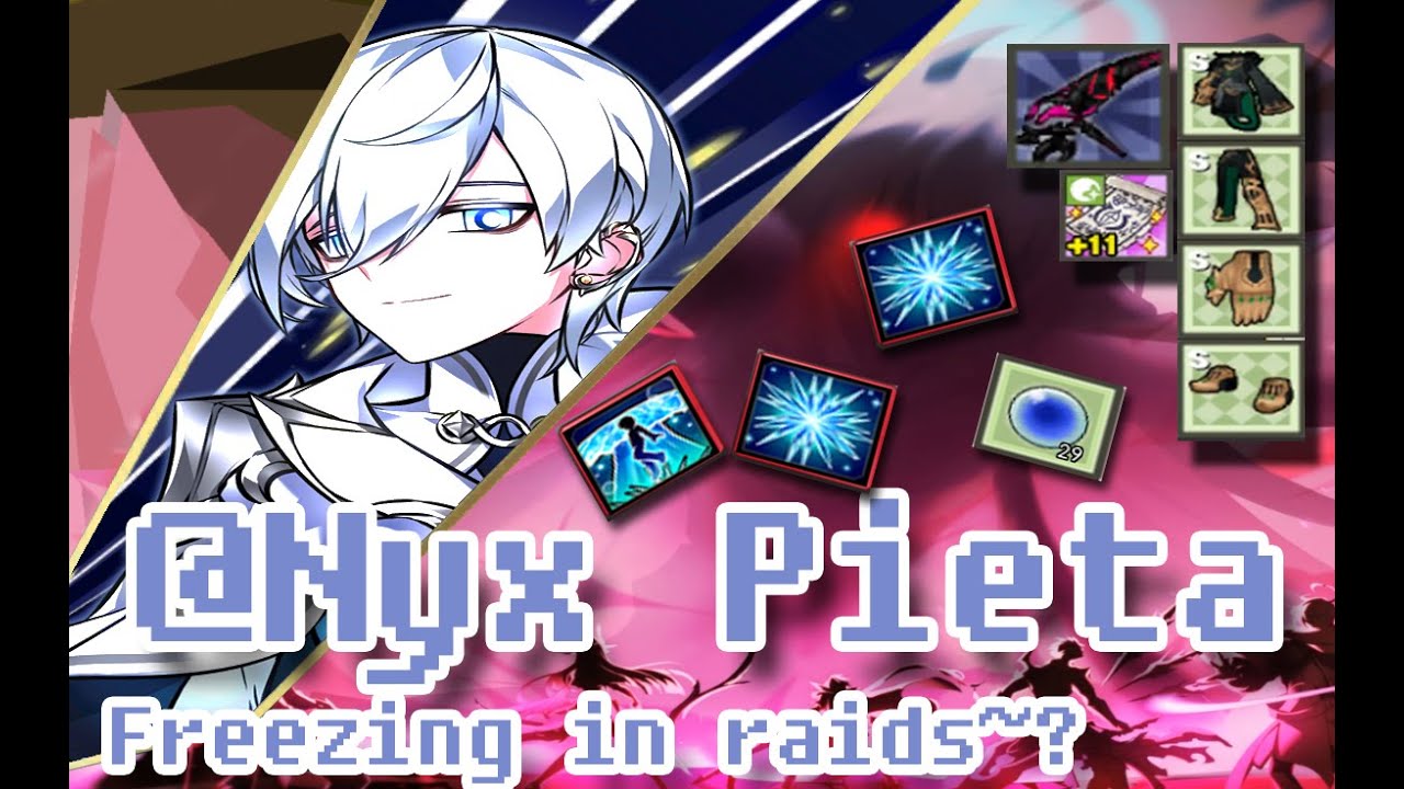 [Elsword NA]Noah Nyx Pieta - 20 secs Freezing in Rosso's Raid?!!