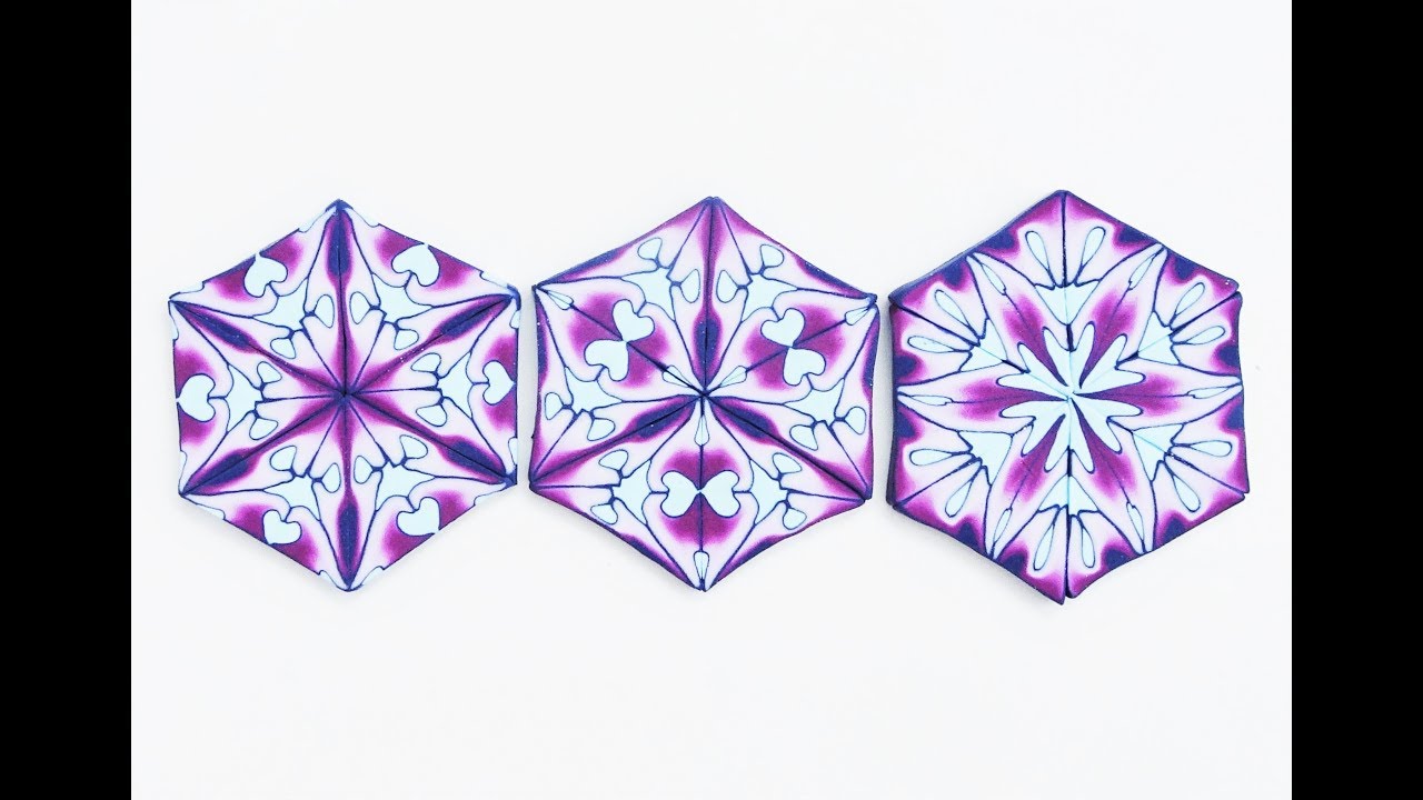 Polymer Clay Tutorial, a Quick and Easy Kaleidoscope Cane