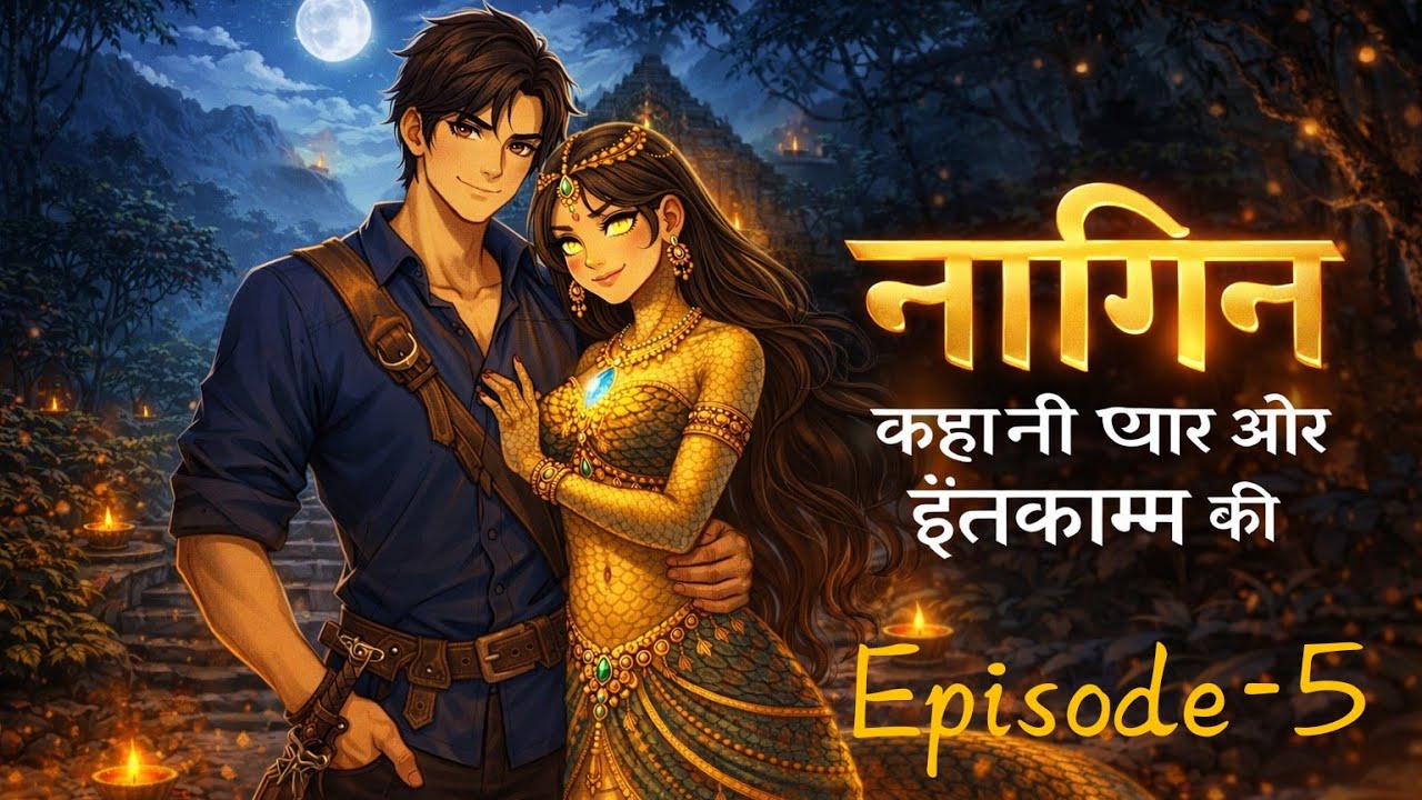 Naagin episode - 5 🐍❤️ #naagin #naagin7 #animation #animatedstories #cartoon #viralvideo #story 
