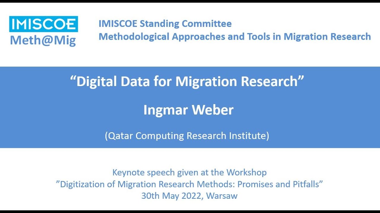 Digital Data for Migration Research