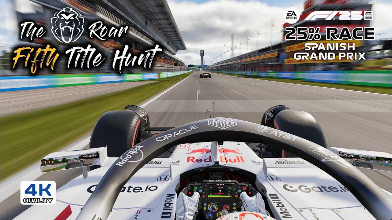 The Lion's Roar | Max Verstappen - Hunt For 5th Title | F1 25 Gameplay Spanish Grand Prix 🇪🇸