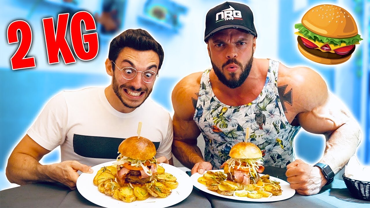 2 KG DI HAMBURGER Danny vs Murry | finito strano