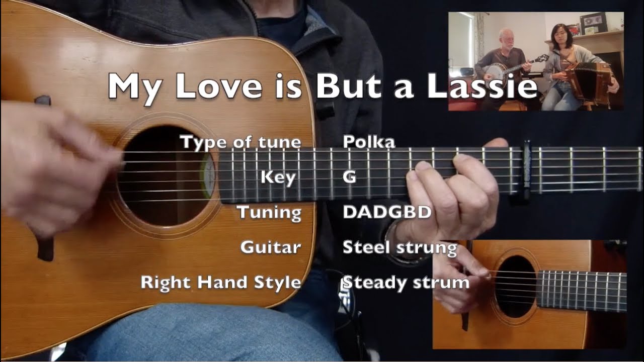 My Love is but a Lassie - polka