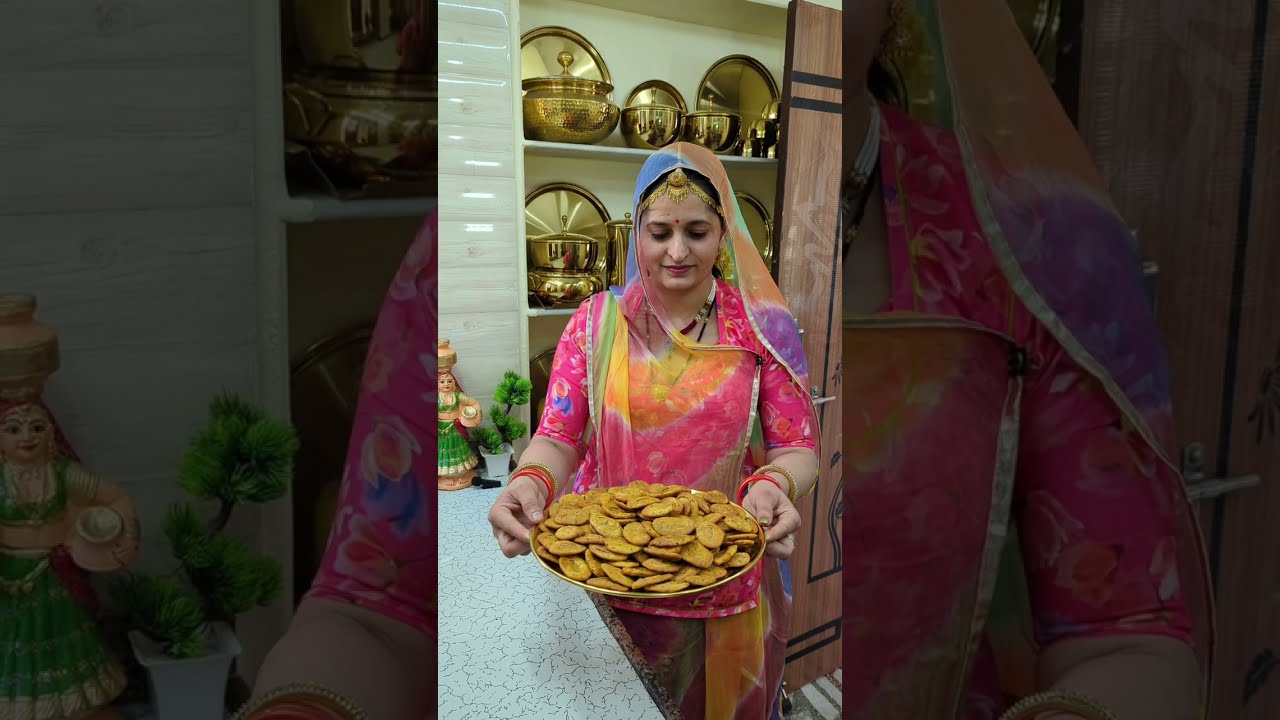 Rajasthani Moong Dal Masala Mathri | राजस्थानी मूंग दाल मसाला मठरी #mathri #namkeen #marwadirasoi