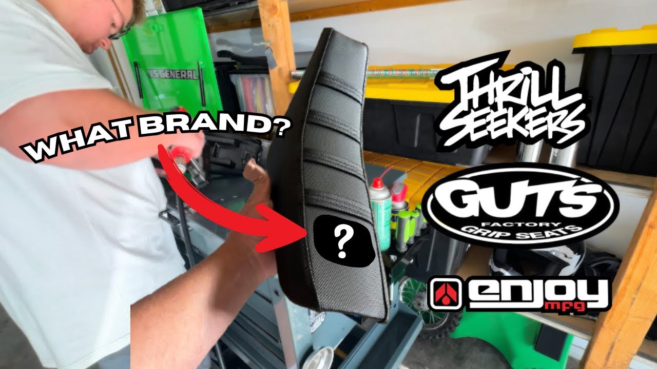 Installing a Custom THRILL SEEKERS Seat Cover on My RAZOR PIT BIKE! Tips, Tricks & Full Guide