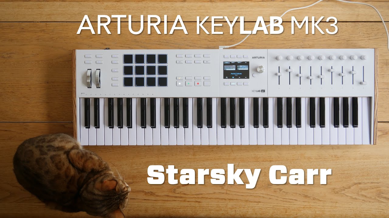 НОВЫЙ MIDI-контроллер Keylab Mk3 от Arturia // Обзор и демонстрация