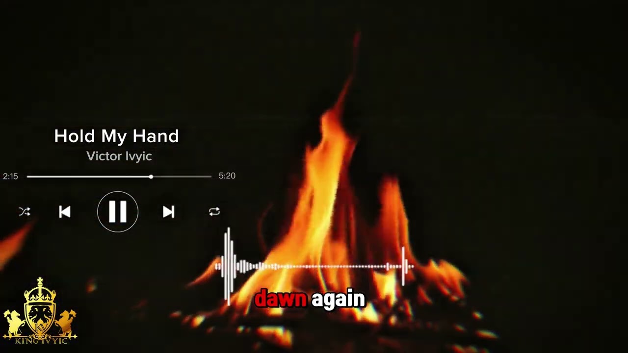 Виктор Айвиек - Hold My Hand (Видео с текстом песни)