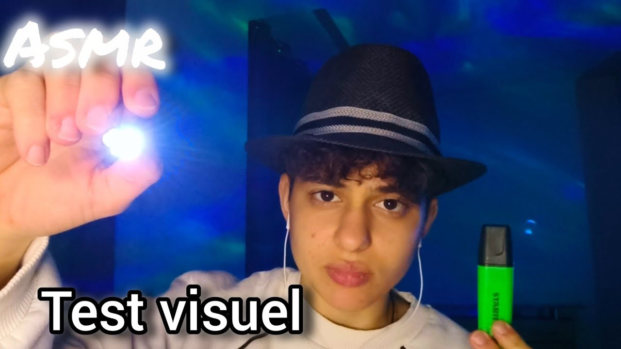ASMR - TEST VISUEL en 10 minutes