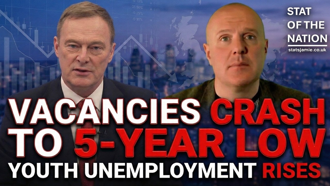 The UK Jobs Market Has CRASHED: Vacancies Hit lowest level since pandemic