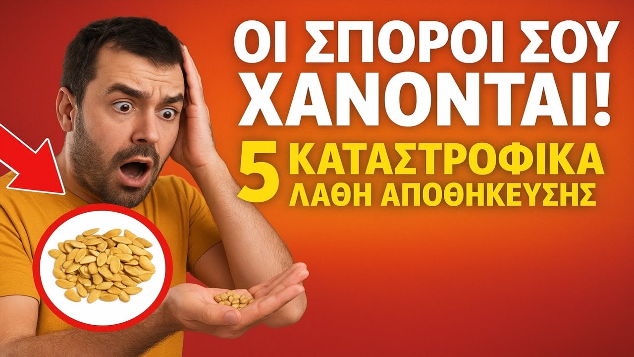 ΟΙ ΣΠΟΡΟΙ ΣΟΥ ΧΑΝΟΝΤΑΙ! 5 Καταστροφικά Λάθη Αποθήκευσης Που Σου Κρύβουν Οι Πωλητές.