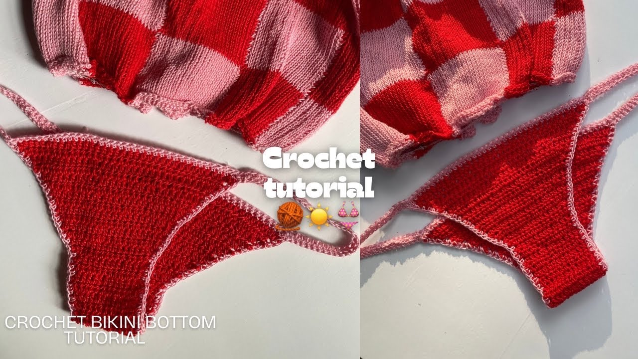 Easy Crochet Bikini Bottom Tutorial for Beginners