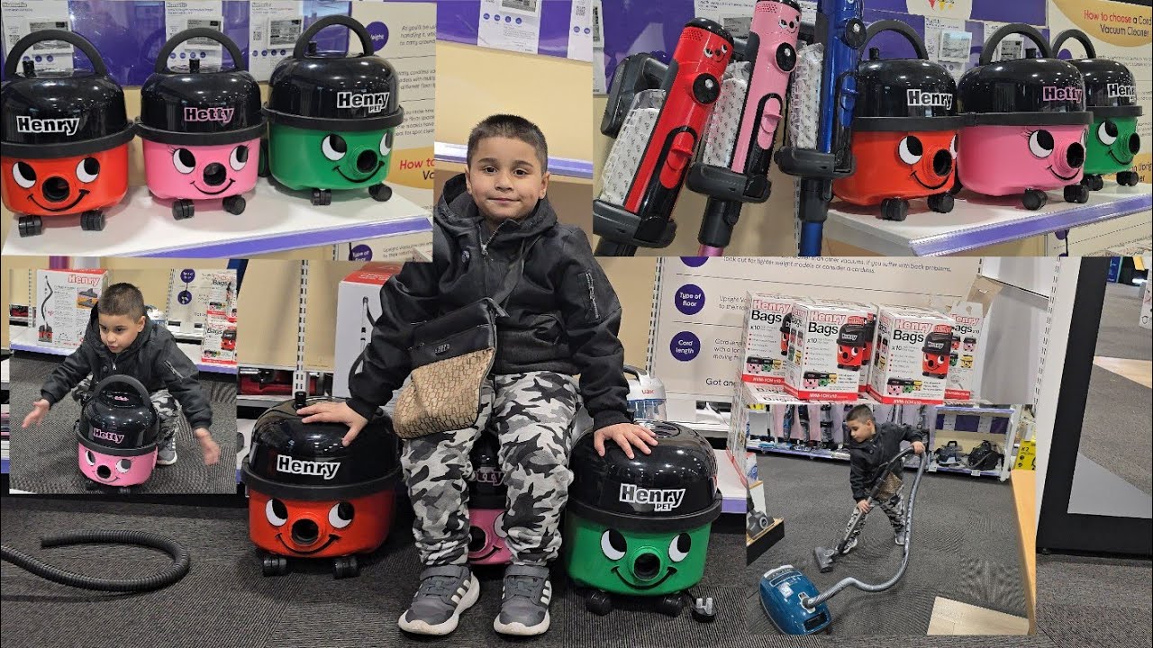 GBHENRY pays surprise visit #gbhenry #hoover #vacuumcleaner #cleanwithme #cleaning #hetty #henry #gb
