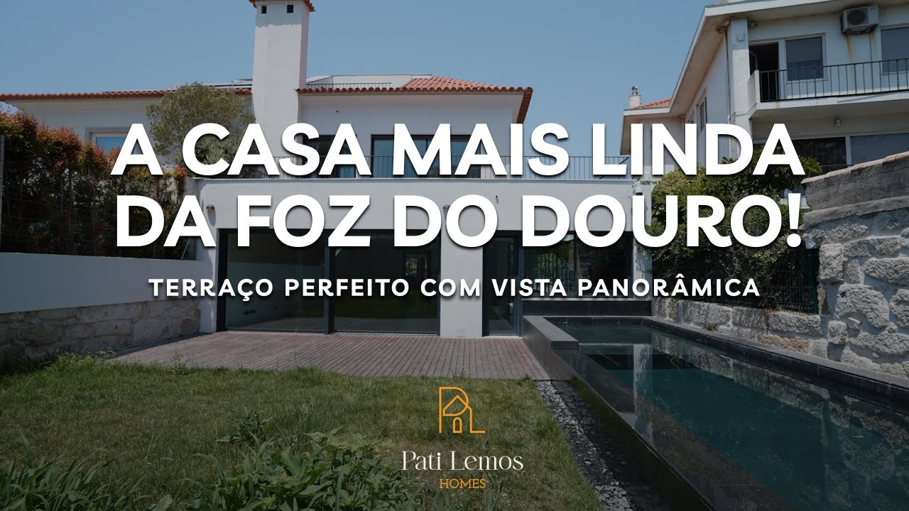 Casa de alto padrão a poucos passos do mar em Nevogilde, Porto | VOU MUDAR PARA PORTUGAL