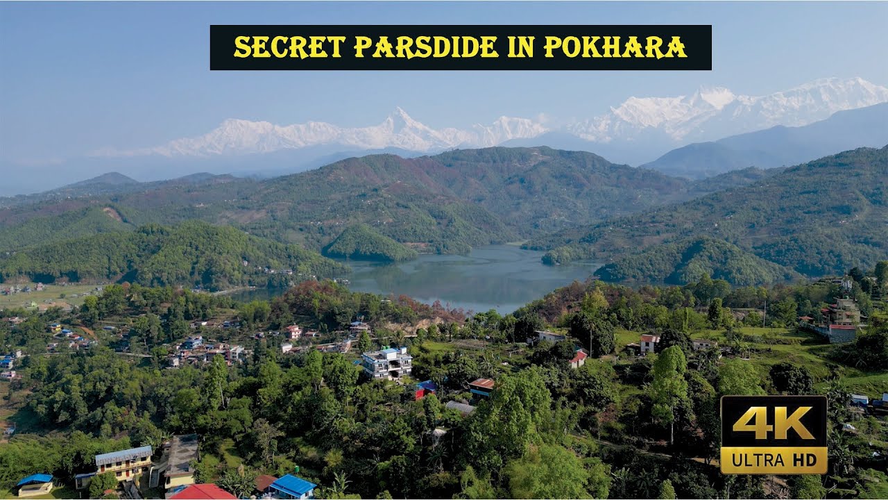 Heaven on Earth | Stunning Village, Lake & Mountain Views Near Pokhara 🏔️✨#dronenepal