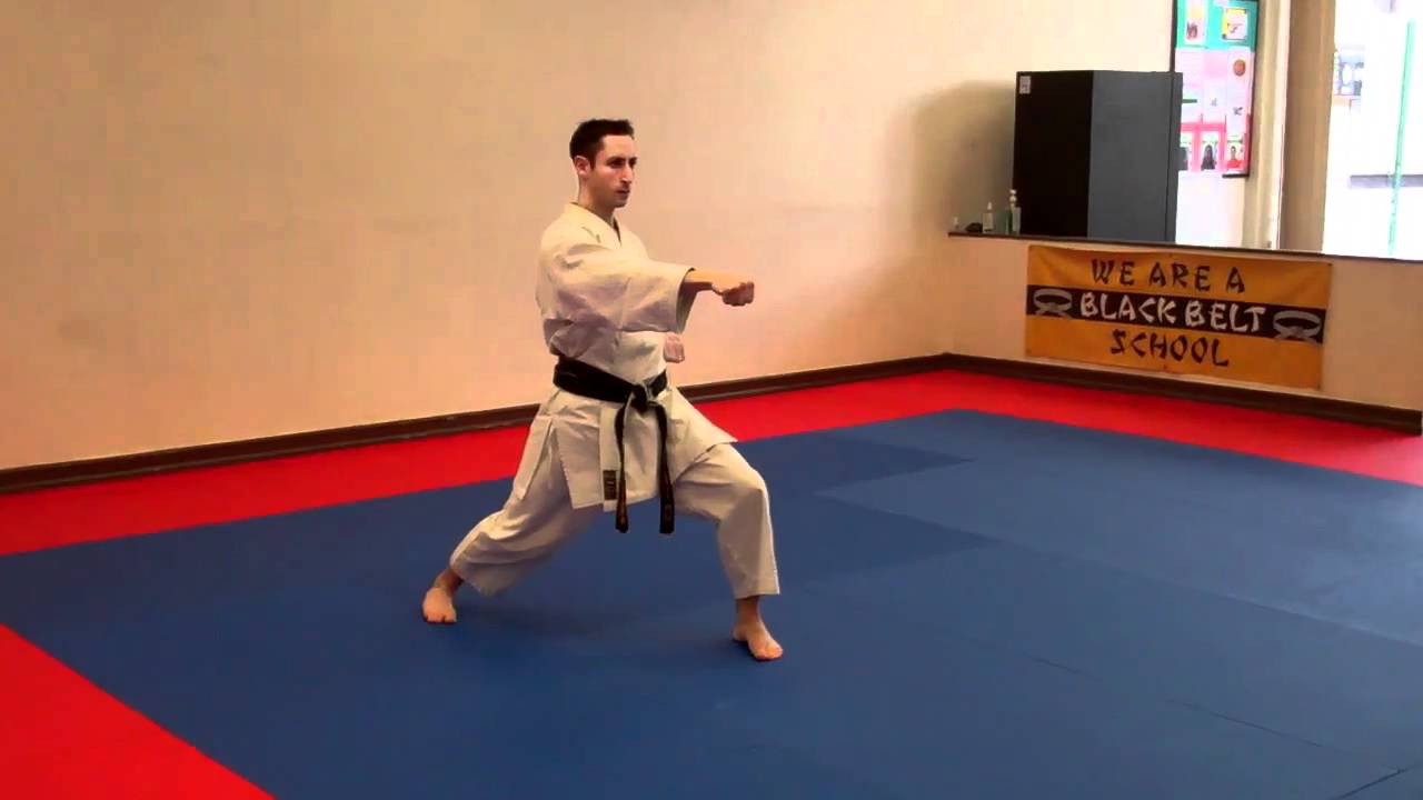 Junro Shodan (slow motion) - Warren Levi Karate