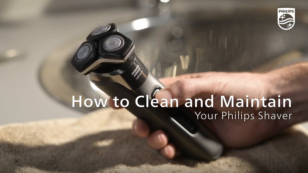 How to clean the Philips Shaver