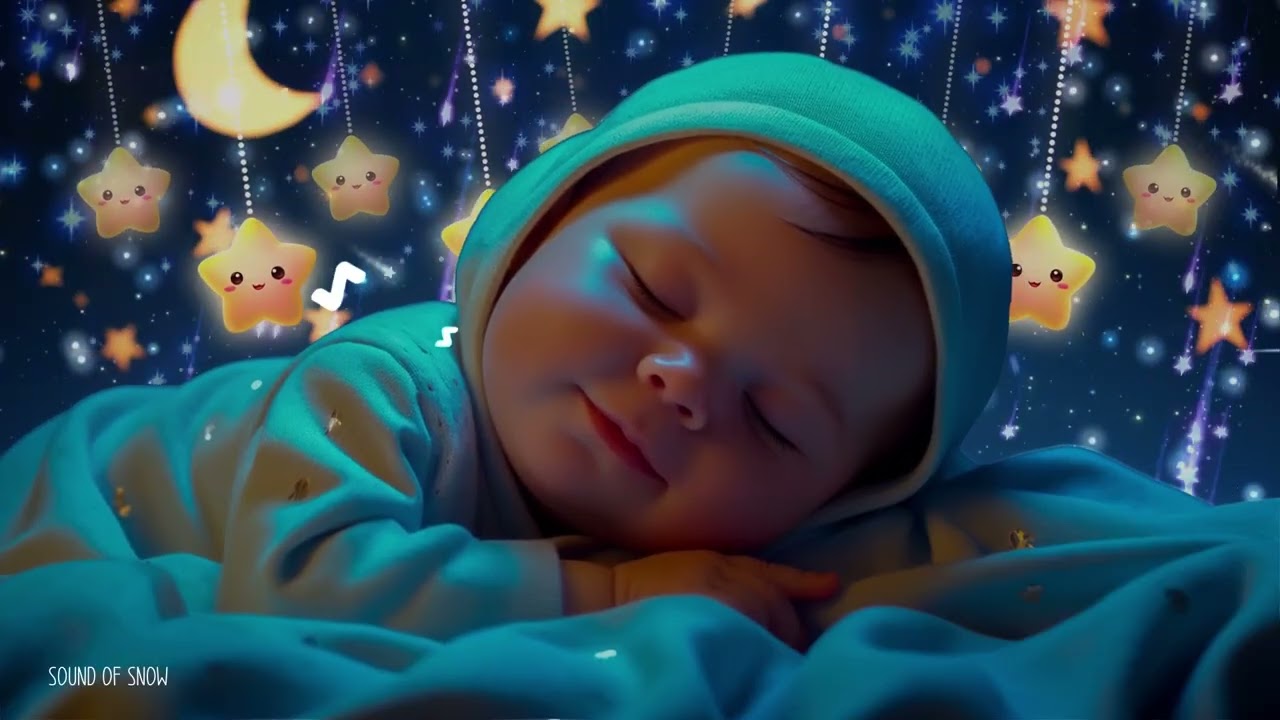 Mozart & Brahms Lullaby for Infants 🌙 Sleep Instantly in 3 Minutes ✨ Peaceful Night