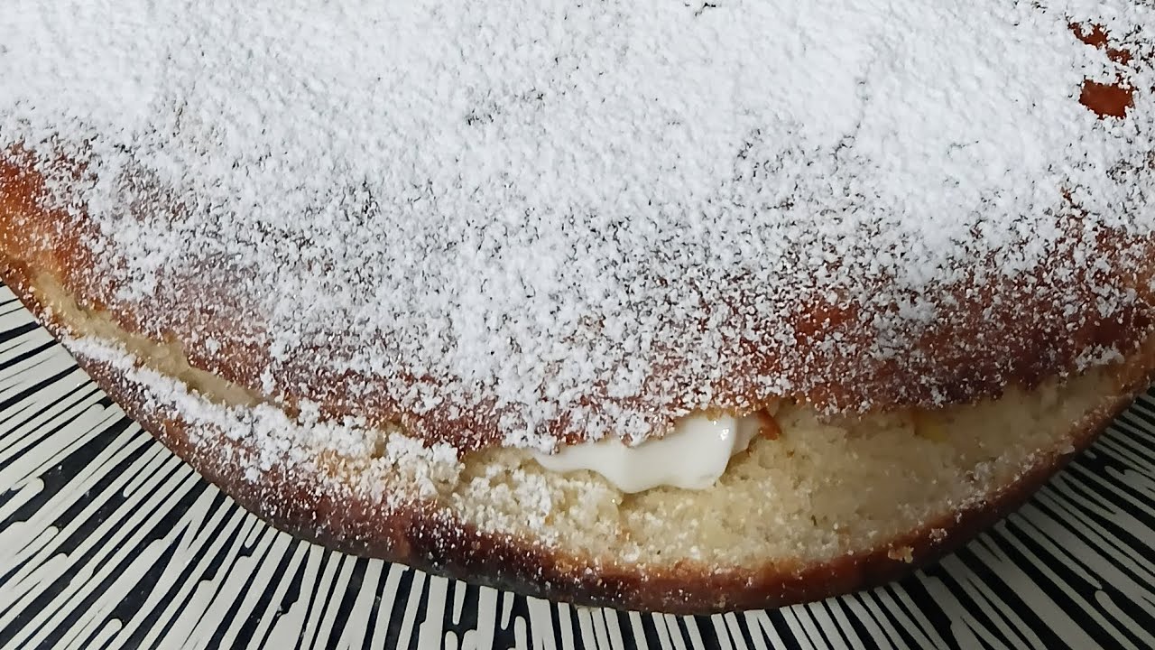 وصفة البريوش محشي بكريمة بزاففف بنينة🤤 وسهلة  التحضير 