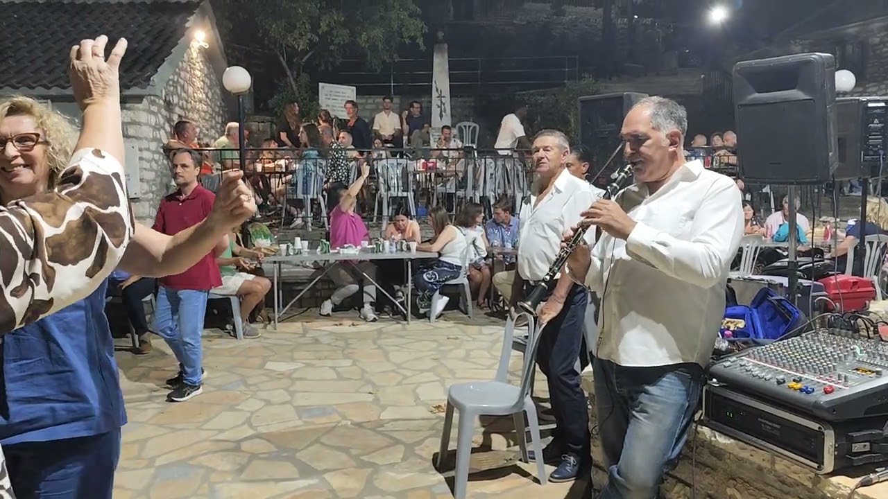 Σταυροσκιάδι. Πανηγύρι 2025.Κομπανία Σωτήρη Δέση.Τραγούδι Βαγγέλης Ντάκας.