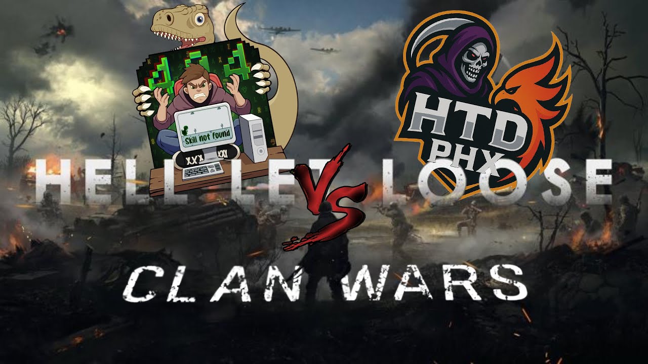 Hell Let Loose Stream Broadcast | 404 VS PHX/HTD