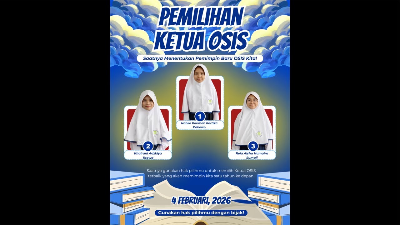 PEMILIHAN KETUA OSIS 2026/2027!!!