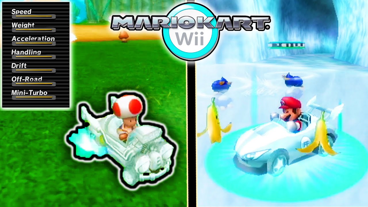Platinum KARTS With Perfect Stats in Mario Kart Wii