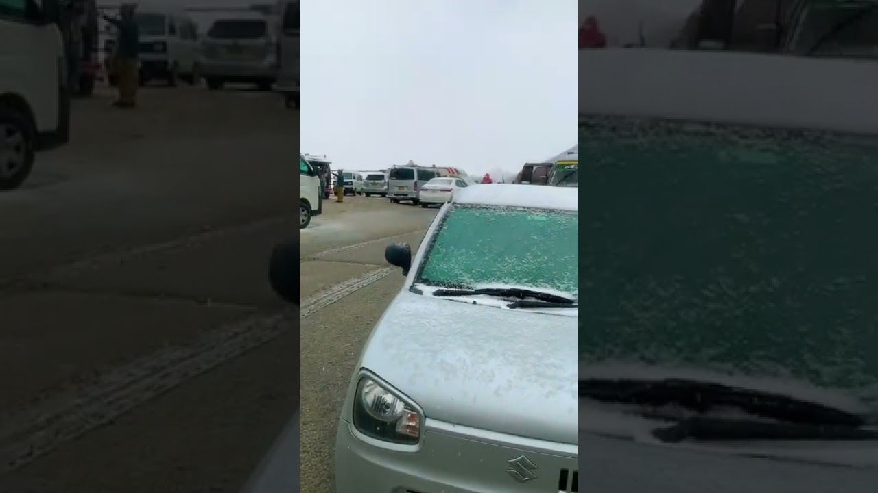 Alto 660cc can go to Babusar#naran #babusirtop #snowfall