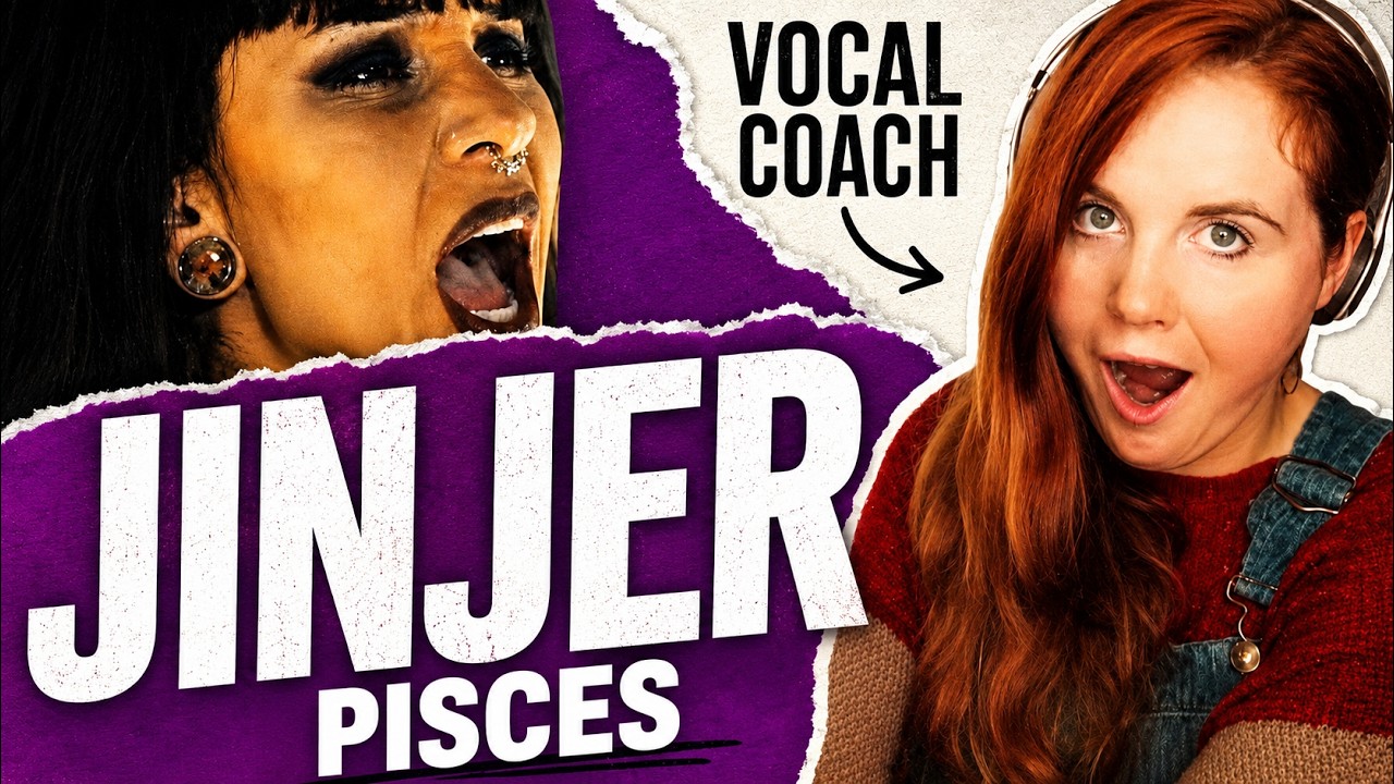 Vocal Coach reacts to JINJER - Pisces (Live Session) | Napalm Records