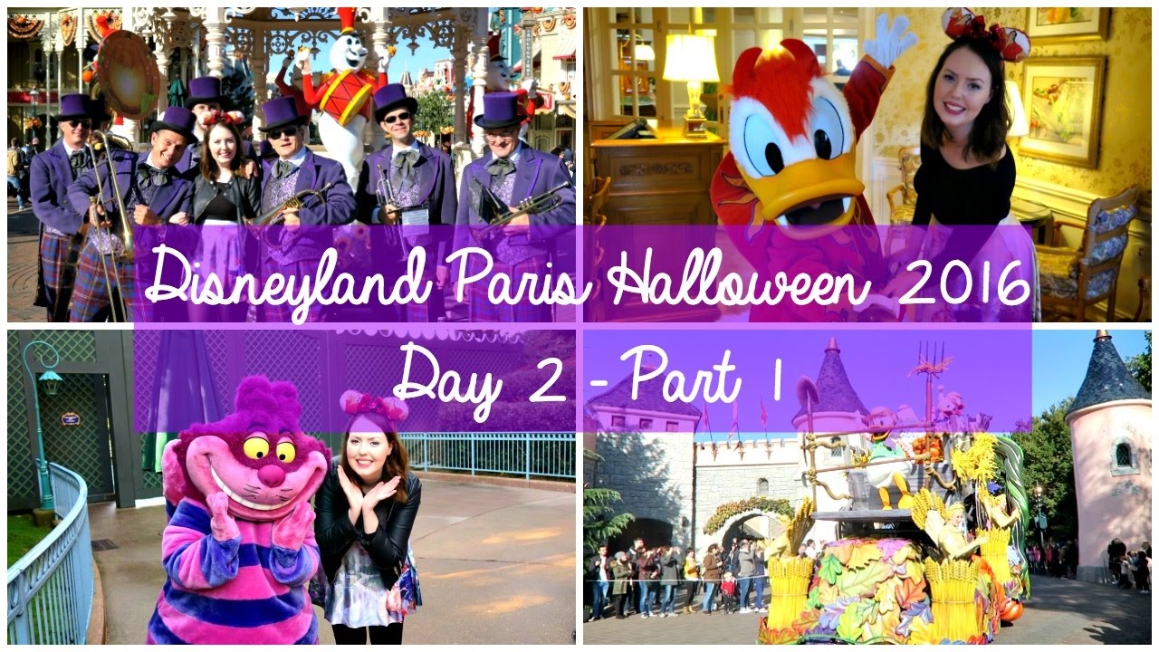 Disneyland Paris Vlogs Halloween 2016 | Day 2 Part 1