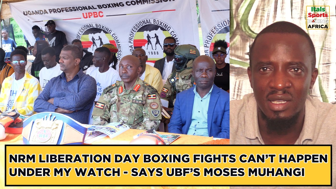 MOSES MUHANGI VOWS TO SABOTAGE BIG STRIKER'S NRM LIBERATION DAY BOXING FIGHTS HAPPENING ON 6TH MARCH
