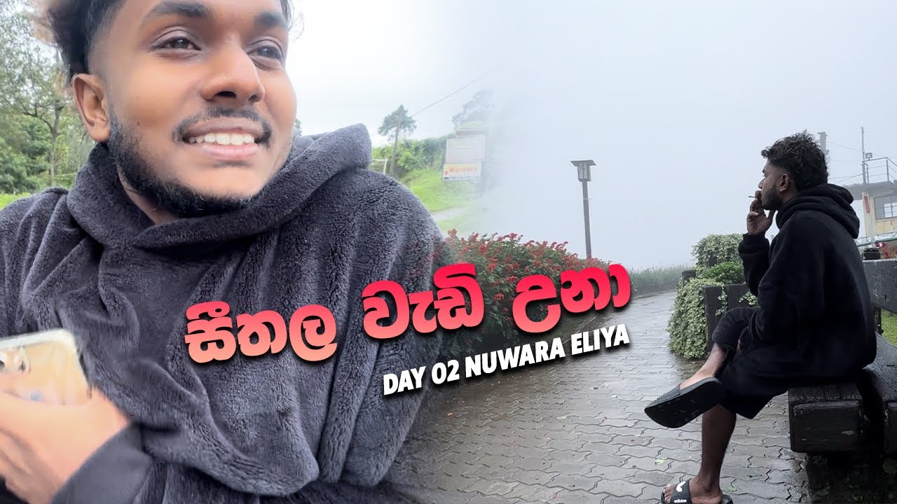 තනියම Nuwara Eliya වටේ - Day 02 🦔❄️🥶 ⛈️🍃🍖🚘 | KRISHA