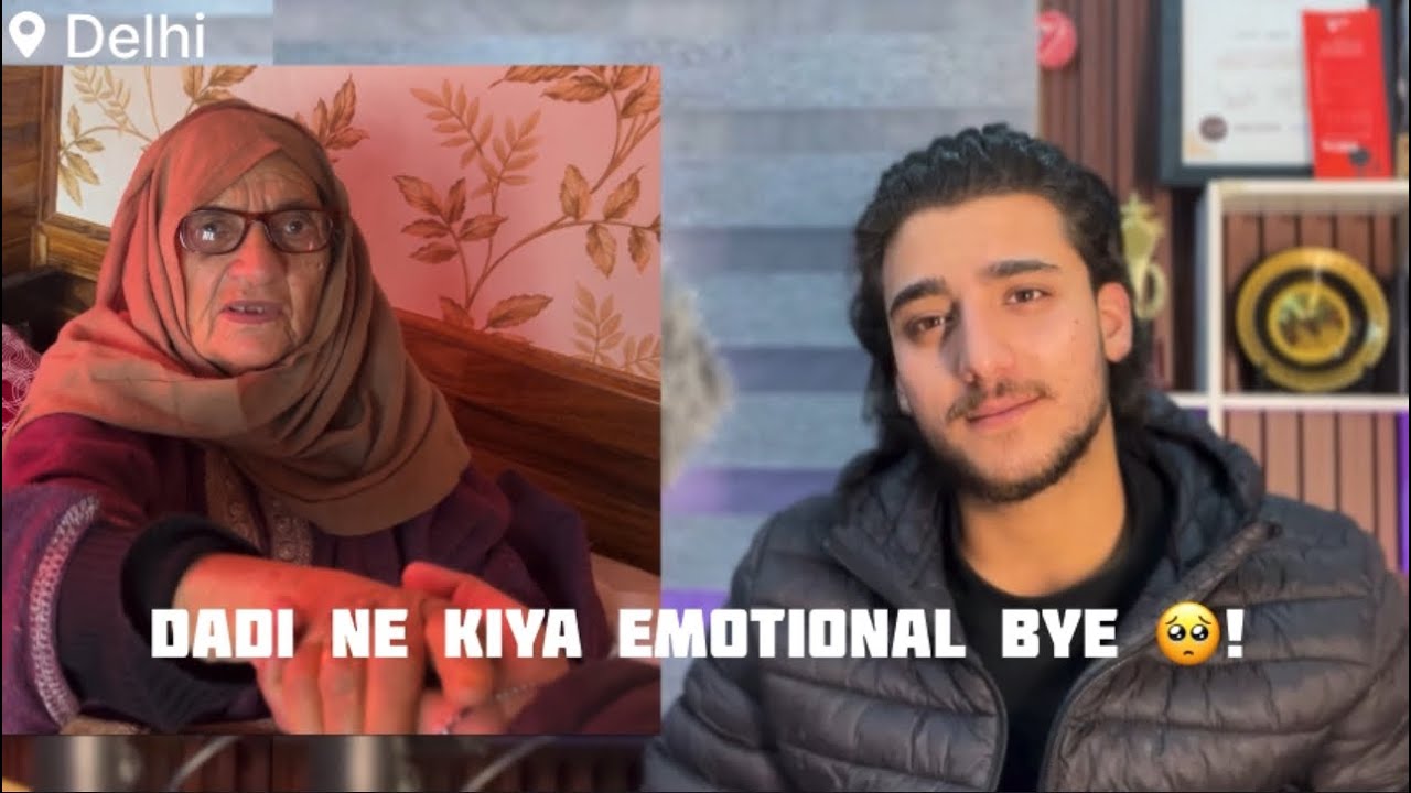 Dadi se bye kar k struggle start huvi 😰🥺-Day 1 