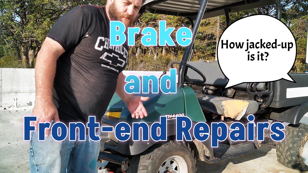 Bush Hog SXS: Brake and front-end repairs