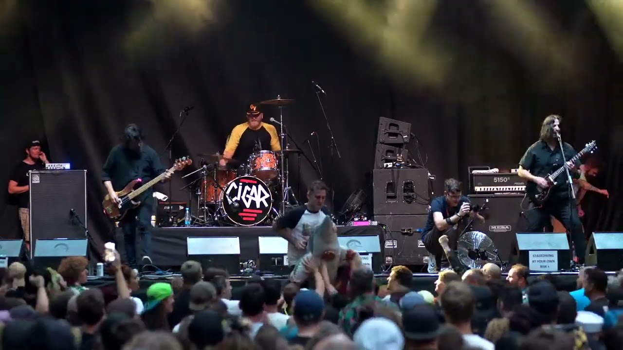 Cigar the band - Full LIVE  show @Punk rock holiday 2.3
