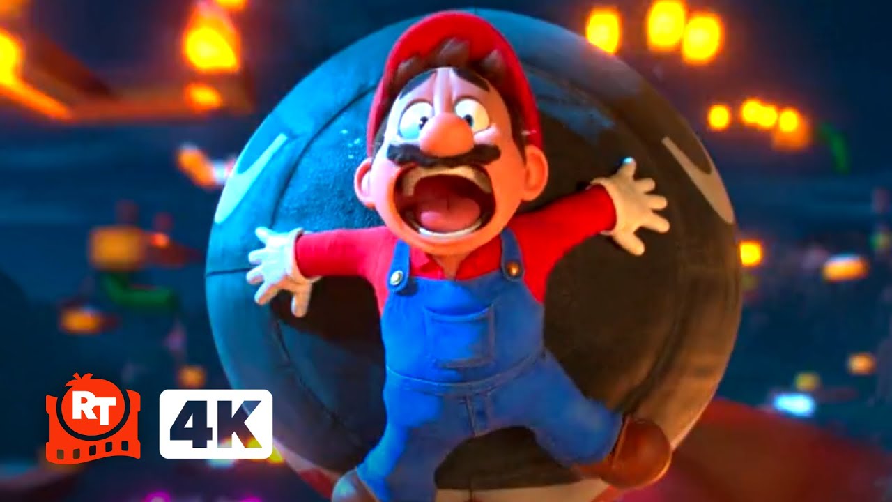 The Super Mario Bros. Movie (2023) 4K - Peach Trains Mario | Movieclips