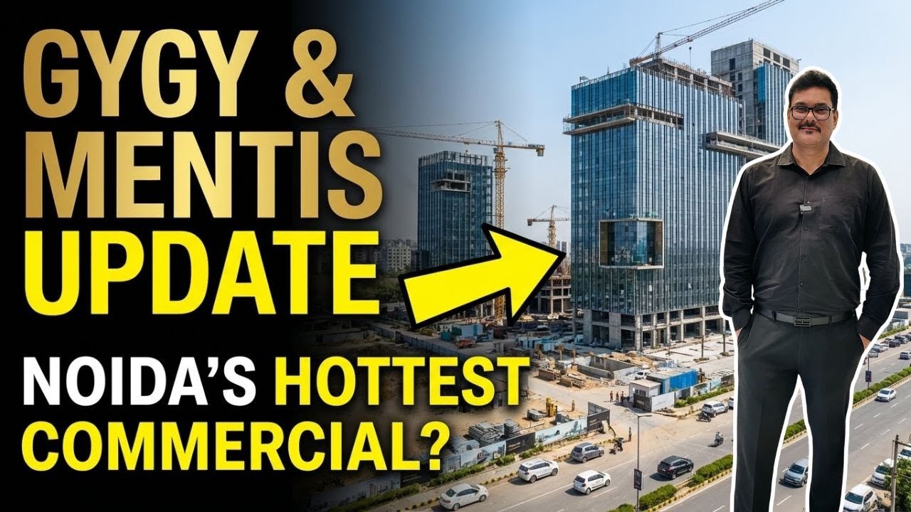 Noida Commercial Real Estate Construction Update | Lockable Office, Studio & Food Court Projects