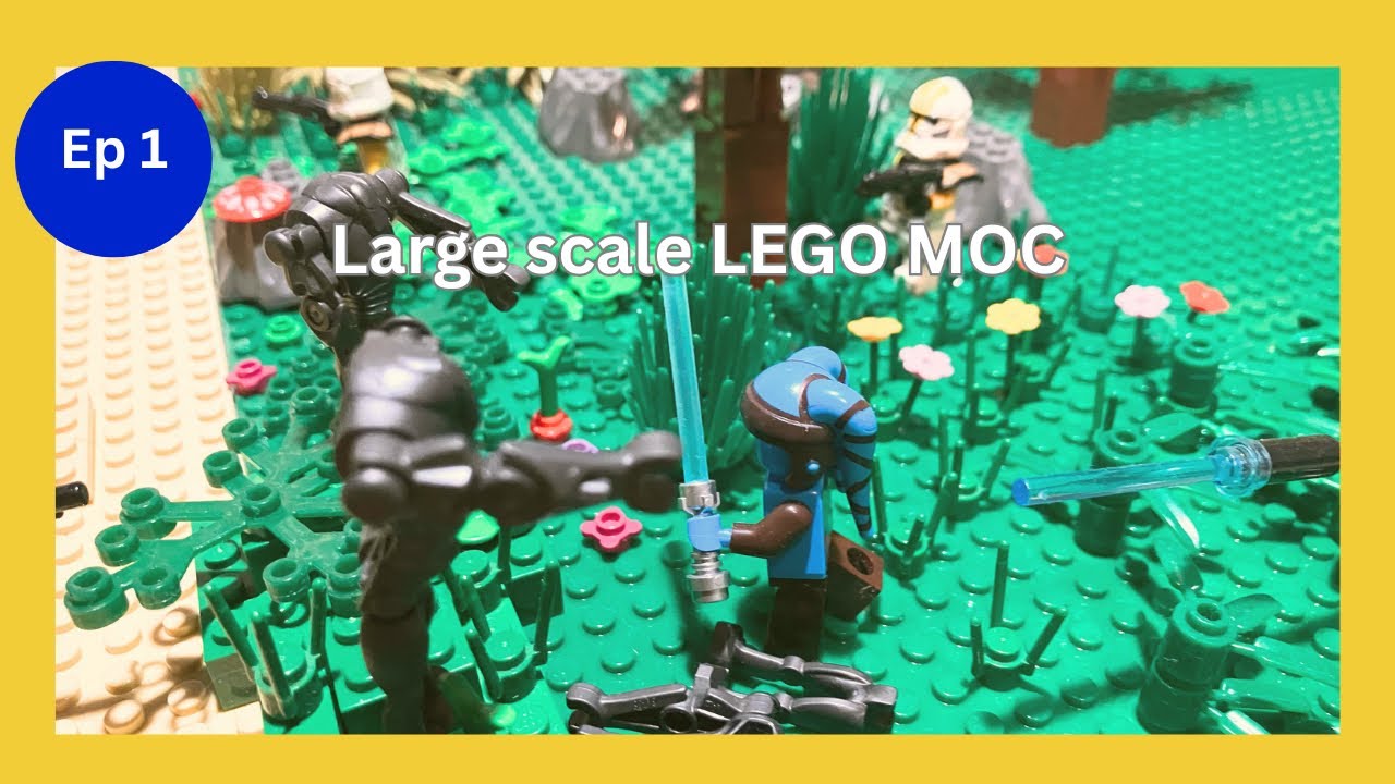 My first large scale LEGO Star Wars MOC. Episode 1