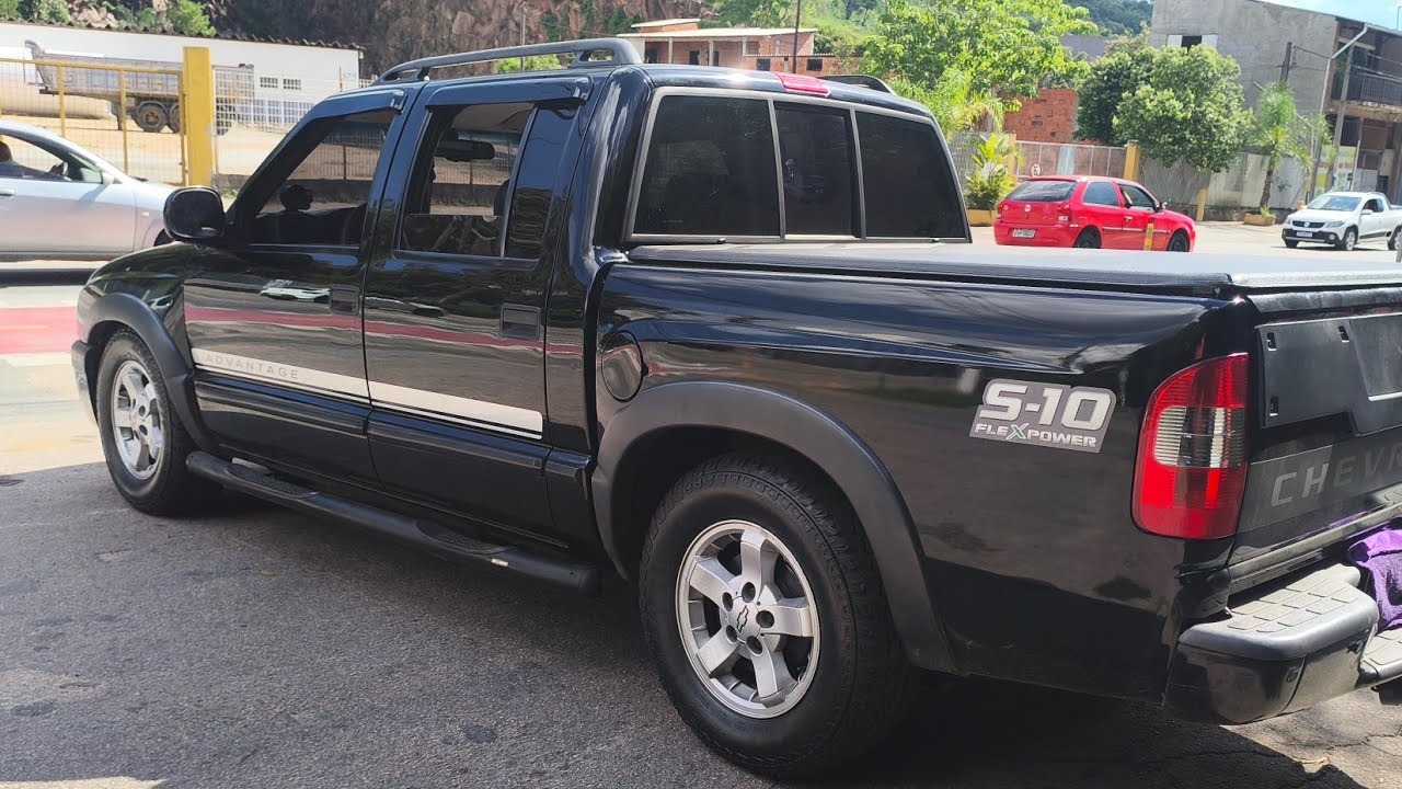 Rebaixei a traseira da S10 já tinha rebaixado a dianteira 