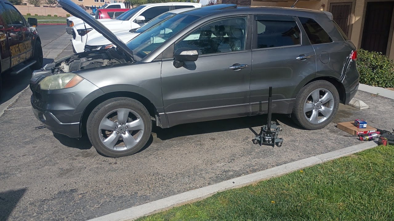 2007 al 2013 Acura RDX turbo  tiembla al frenar cómo cambiar discos y balatas delanteros